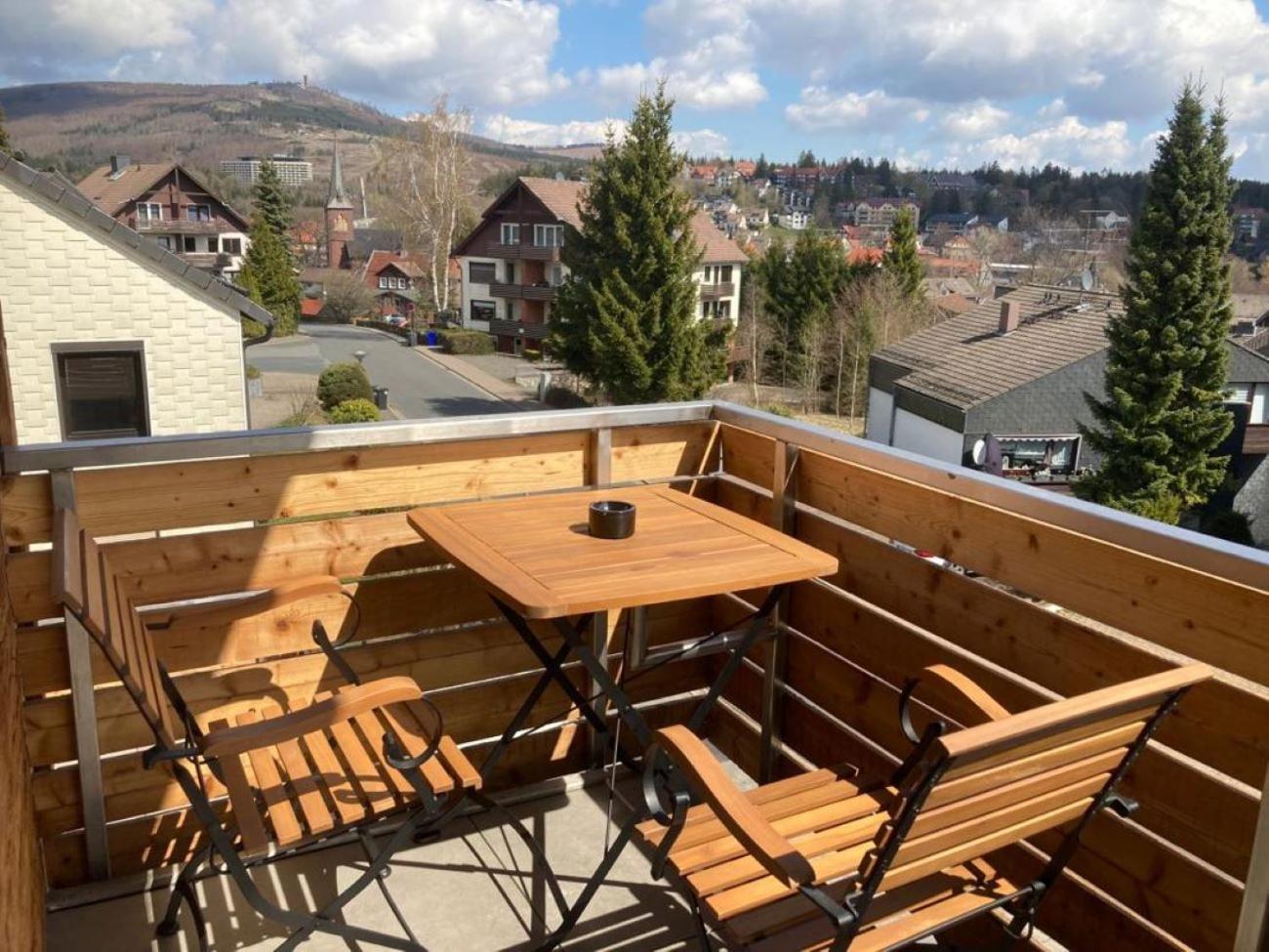 Bergbutzen Mit Balkon Apartment Braunlage Bagian luar foto
